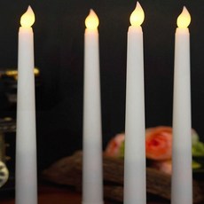 LED 양초 전자 캔들 소원촛불 꺼지지 않는 행사용 공연 종교, LED 스틱캔들(1개)