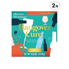 기프트 리퍼블릭 행오버 샤워 스티머 Gift Republic Shower Steamers Hangover Cure 30g, 2개