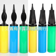 HYPZH 打氣球筒 手動打球筒, 普通打氣筒隨機, 1個