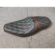 레블 500호환 시트 A스타일 안장 교체용 커스텀 파츠 튜닝, 빈티지 스타일C 앞+뒤, cm1100