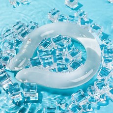 Enerbee涼感頸圈涼感圍巾涼感頸圈, 奶油米色(S)