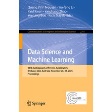 (英文圖書)Data Science and Machine Learning: 23rd Australasian Conference Ausdm 2025 Bri... 平裝版, Springer, 英文