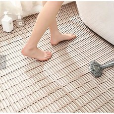 바른하나 세이프 미끄럼 방지 320그램정품 욕실매트, IVORY 6개세트, 6개