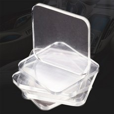 [다옴하우스] PU투명 사각 양면 테이프 나노 젤 아크릴 강력 접착 테이프(10P), 10개