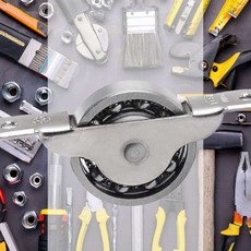 철베어링 호차 36mm 캐스터류 연결 고정 레일 부속 부품, 1