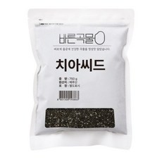 바른곡물 치아씨드, 750g, 1개