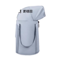 可折疊深桶泡腳袋 居家過膝足浴桶, 藍色, 1個