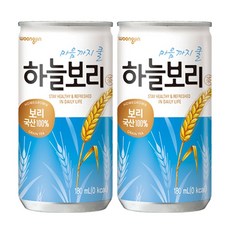 웅진 하늘보리 180ml 90캔