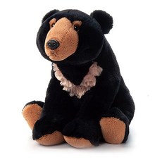 The Petting Zoo Sun Bear 봉제 동물 인형 아동용 선물 야생 원즈 열대우림 동물 태양 곰 플러시 장난감 30.5cm(12인치)