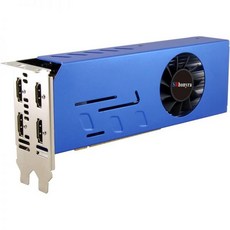 SRhonyra RX 580 8GB 그래픽 카드 6 주식 거래 모니터링 비디오 월 프레젠테이션 투사 및 융합을 위한 비디오 카드 HDMI 2 0 출력 모니터링, 4HDMI GTX730 2G