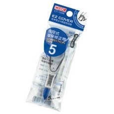 辦公王 COX 三燕 CT-105R 補充帶-藍 6mm, 1個, CT-105R 補充帶5mm-藍, 藍