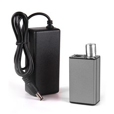 方塊紋身電源 小巧便攜 35mmx80mm 紋身機電源供應器, 1個, 銀色