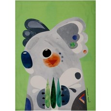 영국 직구 티타올 바리스타 티타월 분위기있는 카페 티타임 티타올 행주, 1개, 코알라