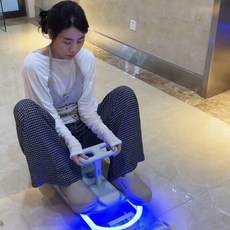 전동카 트위스트 카트 물걸레 청소 겸용 안전 좌석 장시간 주행 바닥청소 이동, 1개, 어드밴스드 그레이 베이직 모델 어린이30kg