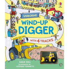 Wind-up Digger 玩具書 硬頁書 Sarah Hull Books with Wind-Up Toys, 詳見詳細資訊