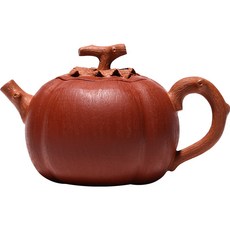 宜興名家正品原礦清水泥紫砂壺純全手工柿子茶壺仿生器茶具, 1個, 1L, 清水泥:如圖所示
