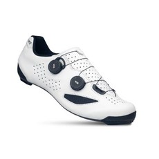 LAKE CX239 碳纖公路卡鞋 WIDE 寬楦 長途耐力鞋款 輕量透氣, 白色, 1.5C