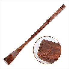 옻칠효자손 고급 나무 등긁개 부모님 효도선물, 1개