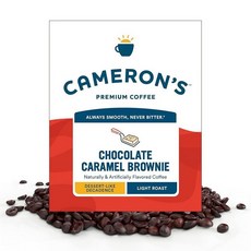 Cameron's Coffee 로스트 원두 커피 도넛 샵 793.8g(28온스)_174371, 초콜릿 캐러멜 브라우니
