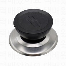 스텐 냄비 꼭지 블랙 교체용 후라이팬 뚜껑 주전자 손잡이 방울 핸들 부품 2p