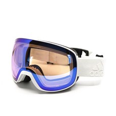 아디다스 스키&보드 고글 프로그래서 S AD82-6068, 라이트 블루 미러, 1개