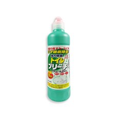 日本Rocket火箭石鹼 AWAS 免刷洗馬桶漂白清潔劑 500g/瓶, 500g, 1個