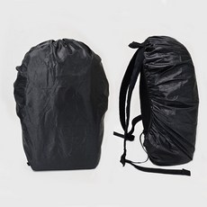 등산 가방 배낭 방수커버 레인커버 덮개, 1개, 블랙