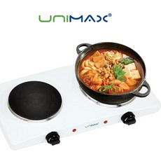 유니맥스2290 스마트 2구 핫플레이트 [BKT14263], 가지고 다닐 수 있는, 단일