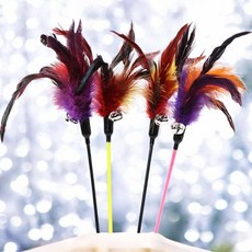 깃털 스틱 고양이 장난감 캣 반려동물 놀이 토이