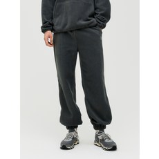 골스튜디오 GOALSTUDIO ESSENTIAL MICROFLEECE JOGGER-CHARCOAL 224884