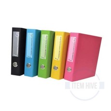 D링 3공바인더 5cm 핑크 고급바인더 바인더화일