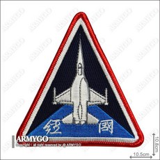 【ARMYGO】空軍IDF經國號戰機機種章，精緻模型，軍事收藏，展現台灣空軍驕傲, 1個, 不車魔鬼氈