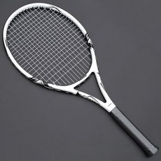 40 55 LBS 초경량 블랙 테니스 라켓 탄소 Raqueta Tenis Padel 스트링 Rac tta Tennisra et, white, 1개