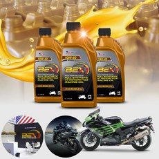 ZZR 1400 오토바이용 4T 벡스 10W40 합성엔진오일 !L, 1개