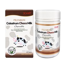 하이웰 프리미엄 초유 Colostrum 초코 밀크 150정, 1
