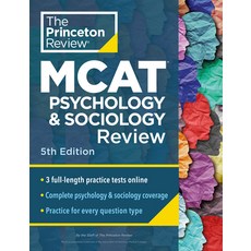 (英文圖書)Princeton Review MCAT Psychology and Sociology Review 5th Edition: Complete Beh... 平裝版, Princeton Review, 英文