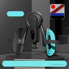 허벅지 운동 기구 근육 펌핑 괄약근 근력 하체 케겔 내전근 홈트 블랙블루 0-100KG저항+시각저항, 기본 모델명/품번