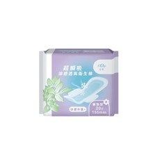 宏瑋 超瞬吸透氣涼感衛生棉護墊系列, 1個, 20片, 15.5cm