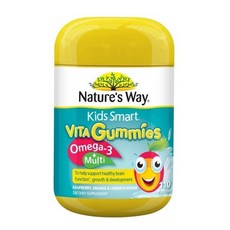 호주 네이쳐스웨이 키즈 어린이 오메가3 멀티비타민 구미 110정, 1개