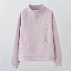 루스리더 여성용 펌킨 데일리 반폴라 니트티 겨울 후드 E500