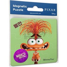 인사이드 아웃 2 불안이 (큰조각) (자석) 디즈니자석퍼즐 퍼즐 9피스, 본상품