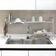 i-nex Muse Union 碗盤瀝水架 Compact B, 2層, 1個, 不鏽鋼