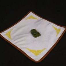 珠寶玉器翡翠看貨展示布 黑白雙面絲絨短毛刺繡櫃檯專用 背景布, 1個