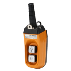 포유라이팅 한영넉스 HY P1022B 상 하 2버튼 IP65 방우 호이스트 스위치, 한영넉스 HY P1022B 호이스트 스위치, 1개