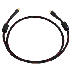 川木Type c to dac傳輸線 W238 安卓手機otg解碼器dac type-c轉usb B訊號轉接, 黑, 1個, 100cm