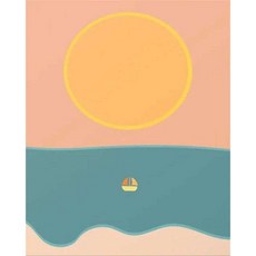 추상 숫자로 RUO프리미엄 냄비Y 그림 미니멀리스트 원래 선물 아크릴 페인트 공예 장식 218172, 20x30cm Diy Frame, 9929297