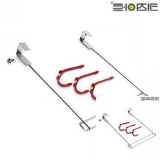 벽옷걸이 도어행거 1단 도어훅 문걸이 도어후크, 본상품