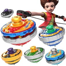 對戰陀螺 三寶超環戰陀雙甲戰陀爆甲陀螺合金玩具雷霆守衛爆裂龍騎蒼藍鳳凰, 1個, 苍蓝凤凰-标准合金陀螺,三宝正版