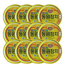 동원 DHA 참치 150g 원터치 12캔