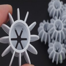 엉킴방지 실리콘 세탁볼 드럼세탁기 건조기, 화이트